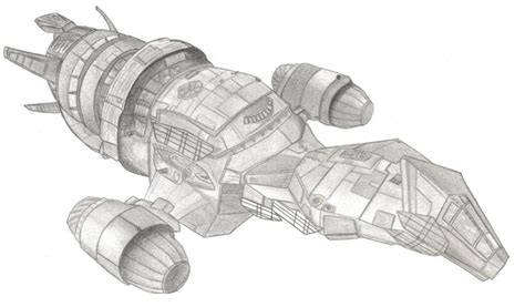 Firefly Class Serenity By Madamefirebird On Deviantart