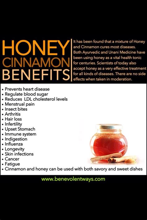 Benefits Of Honey And Cinnamon Musely