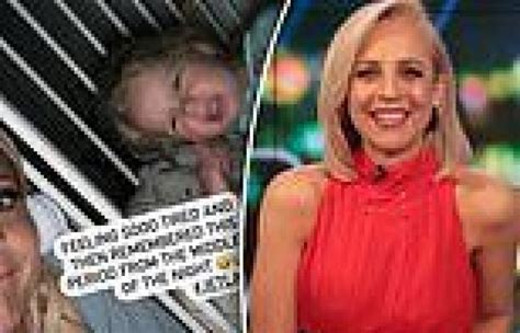 wednesday 13 july 2022 07 18 am the project s carrie bickmore 41 shows the reality of jet lag