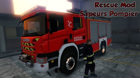 Gta V Sapeurs Pompier De Paris Rescue Mod V Youtube