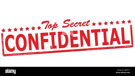 Top Secret Confidential Stock Vector Image And Art Alamy