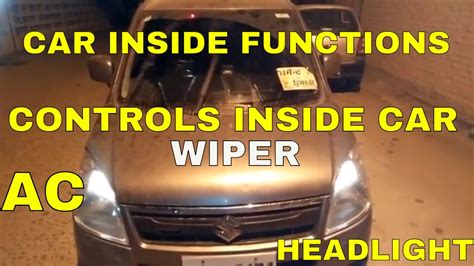 Car Inside Functions Controls Inside Car Desi Driving School