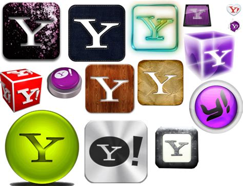 Yahoo Icons Pack Psd Official Psds