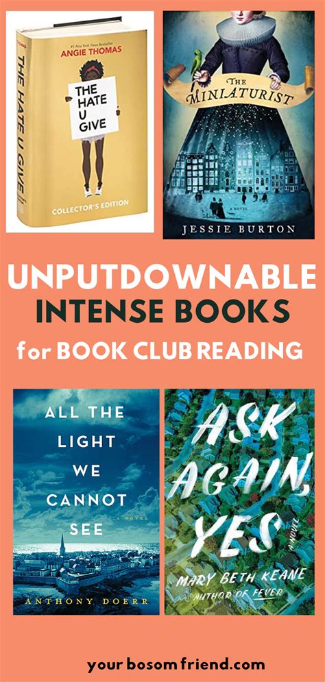 25 best book club suggestions guaranteed to start a heated discussion in 2024 best book club