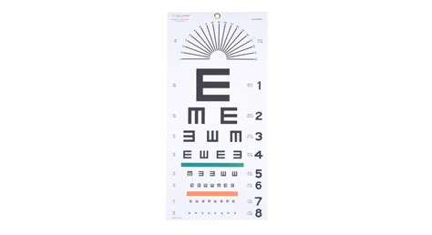 Dukal Eye Test Chart Tumbling E Medentrx