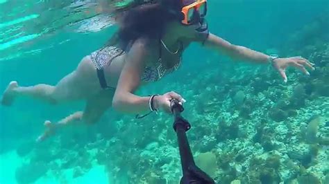 Snorkeling In Negril Jamaica Seven Mile Beach Go Pro Youtube