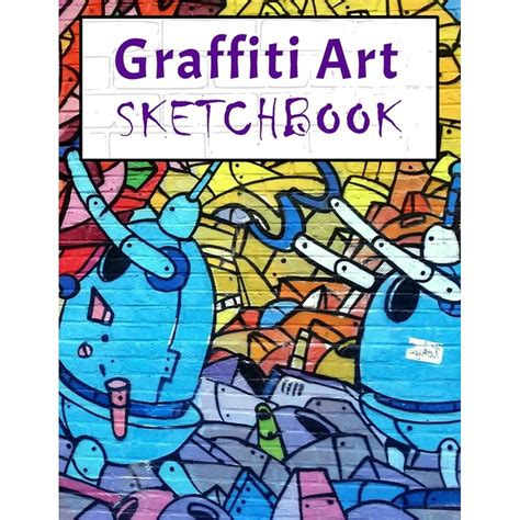 Graffiti Art Sketchbook Urban Art Drawing Book Paperback Walmart
