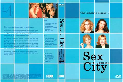 Sex And The City The Complete Fourth Season Tv Dvd Custom Covers