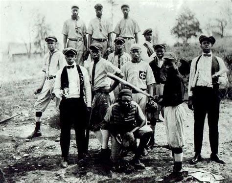 A American Baseball Team African History African American American