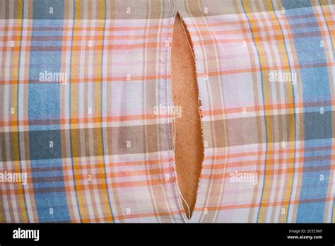 Hole Fabric Close Up Hi Res Stock Photography And Images Alamy