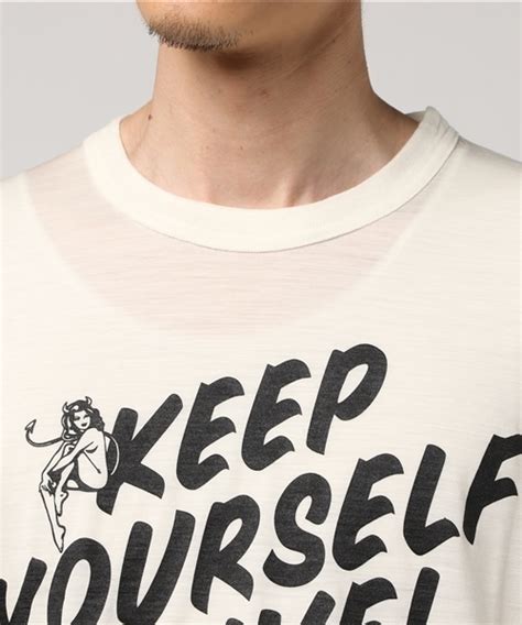 Hysteric Glamour（ヒステリックグラマー）の Keep Yourself Alive プリント Tシャツ（tシャツ