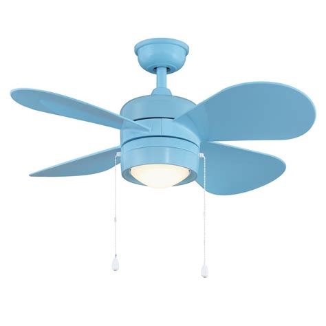 Home Decorators Collection Padgette 36 In Led Blue Ceiling Fan Yg683ap