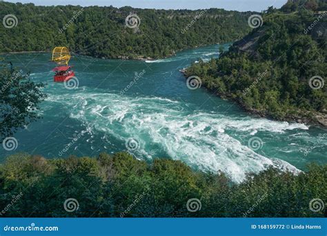 Niagara Falls Ontario Canada The Whirlpool Rapids Stock Photo