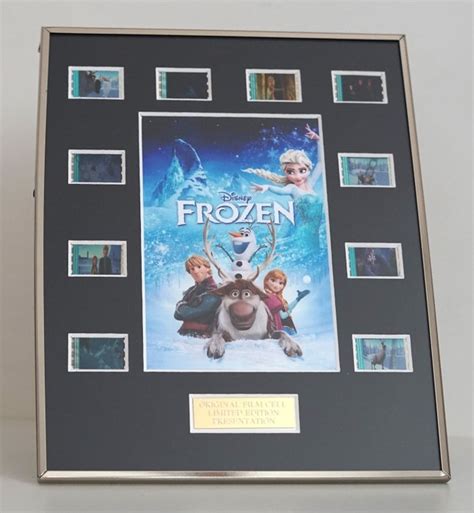 Frozen Framed Film Cell Display With Coa Catawiki