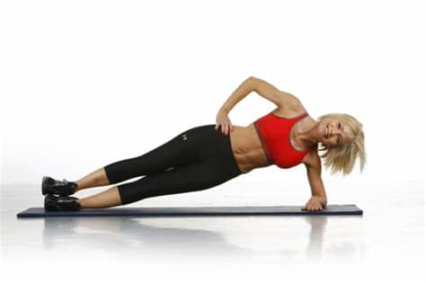 ¿dolor en las lumbares?te proponemos 5 efectivos ejercicios para el dolor de espalda tanto baja como media. Plancha lateral con movimiento de cadera - Ejercicios En Casa
