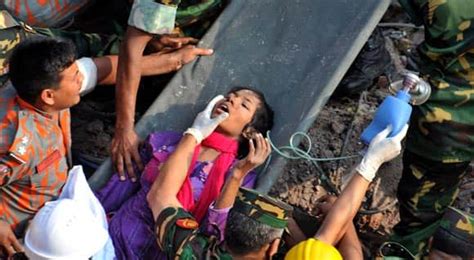 Woman Found Alive After Days In Rubble Of Collapsed Building In Bangladesh Feature