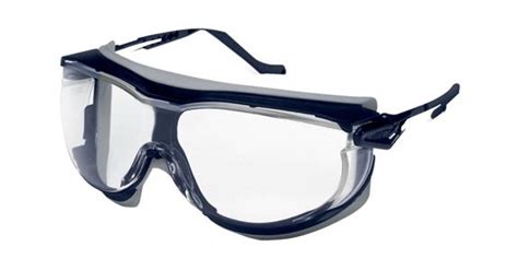 uvex schutzbrille skyguard nt rahmen blau grau scheibe klar uv 400
