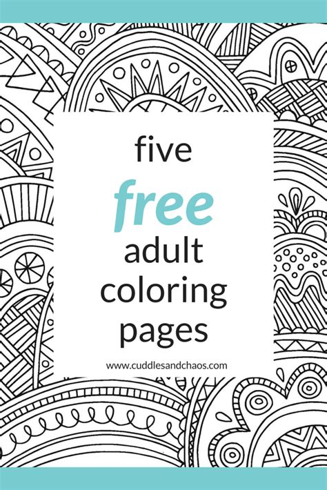 Anaokulu, duygular, boyama sayfaları hakkında daha free coloring sheets to print and download. Treat Yo Self | Free Adult Coloring pages - Cuddles & Chaos
