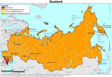 De Landkaart Van Rusland Vogels