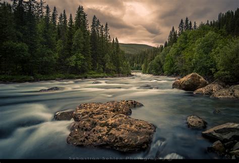 Mountain River Sweden