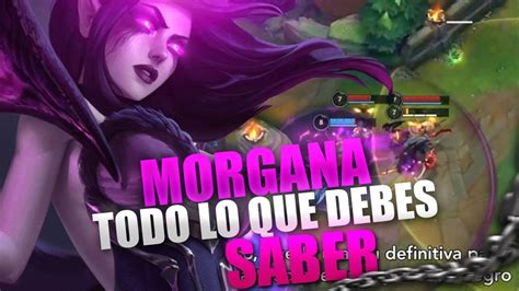 MORGANA DIOSA DEL STUN Y CC GUIA BUILD Y RUNAS EN WILD RIFT LOL