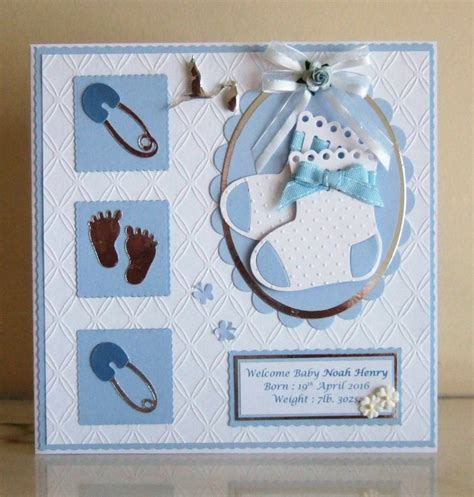 Pin By Sharon Wheller On Cards Ideas Baby Cards Welcome Baby Baby Boy