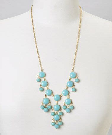 Take A Look At This Turquoise Mini Bubble Necklace By Polka Dotsy On