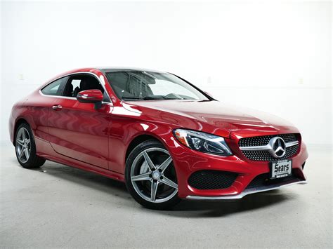 Pre Owned 2017 Mercedes Benz C Class C 300 Sport Coupe In Minnetonka