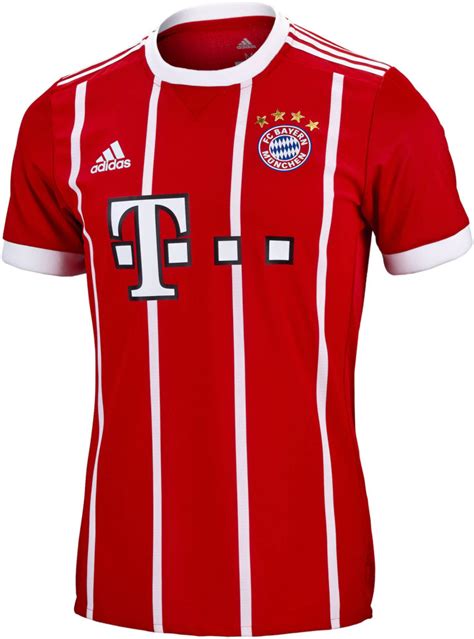 Adidas Bayern Munich Authentic Home Jersey 2017 18 Soccer Master