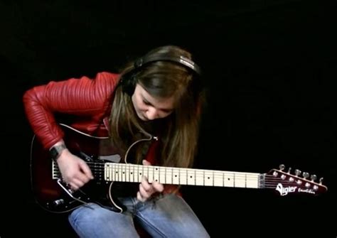 16 Year Old Guitarist Tina S Plays Megadeths Tornado Of Souls