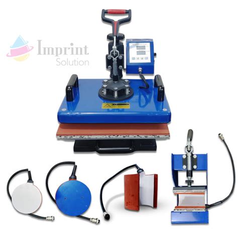 5 In 1 Heat Press Machine For Sublimation Transfer Imprint Solution 5