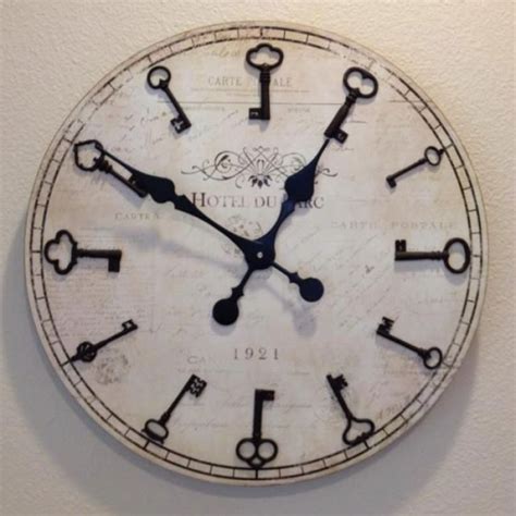 10 Homemade Custom Clock Projects That Are Easy And Cheap Antique Keys
