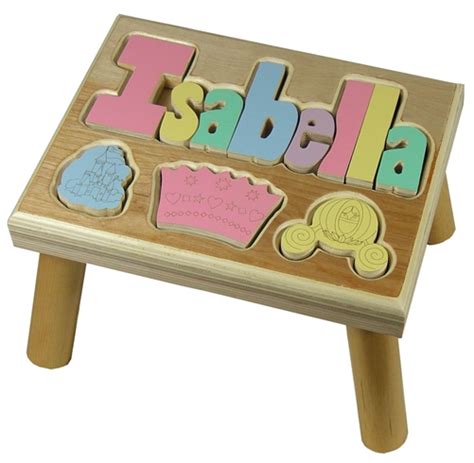 5 out of 5 stars (151) 151 reviews $ 79.99 free shipping favorite add to personalized name puzzle stools, wooden name puzzle, stools. Personalized Puzzle step stool