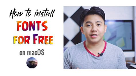 How To Install Fonts On Macos For Free Font Book Mac 2020 Tip Youtube