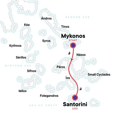 Sailing Greece Mykonos To Santorini G Adventures Tour Tripcentralca