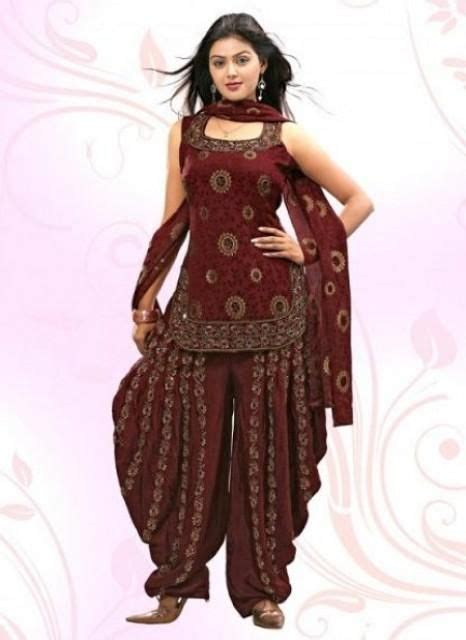 Latest Beautiful Patiala Salwar Kameez Collection For Girls
