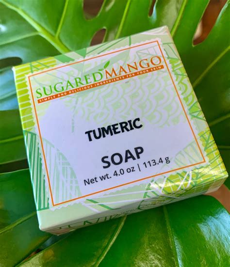 All Natural Tumeric Soap Artisan Soap Bar Cold Process Soap Etsy