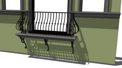 Get started on 3d warehouse. 3D Warehouse - View Model | Iron balcony, Small office ...