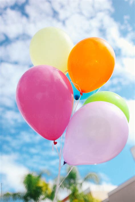 Bunch Of Bright Balloons By Stocksy Contributor Kelly Knox Stocksy