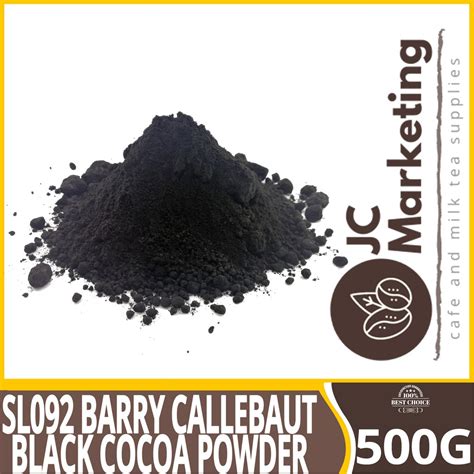 Barry Callebaut Black Cocoa Powder 500g And 1kg Shopee Philippines