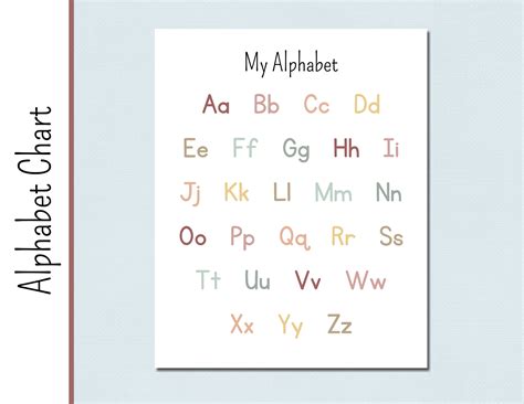 Alphabet Grid Printable Alphabet Letters Alphabet Printables Alphabet