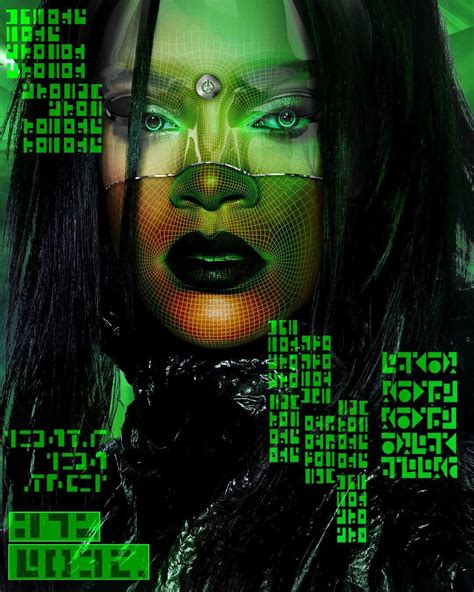 Y2k But Make It Fashion Green Aesthetic Cyberpunk Art Retro Futuristic