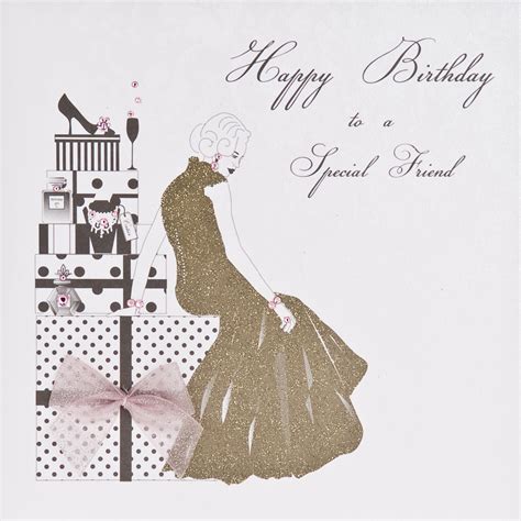 Special Friend Handmade Birthday Card Et17 Tilt Art