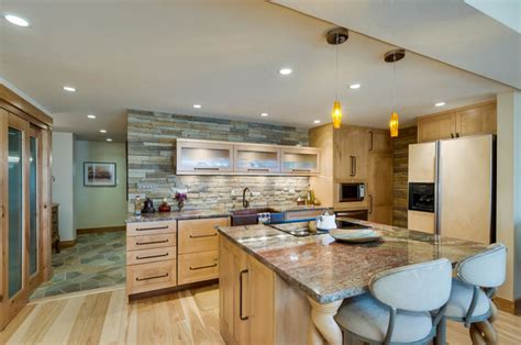 Breckenridge Condo Renovation And Modernization Contemporary Kitchen