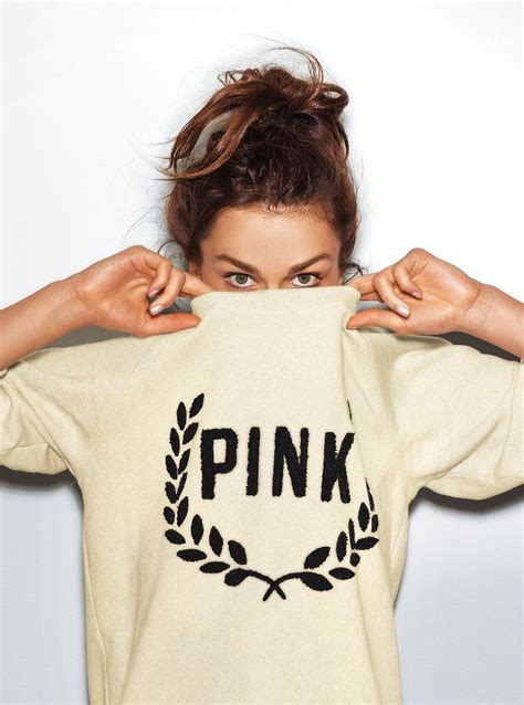 Andreea Diaconu Featured In The Victorias Secret Pink Catalogue For