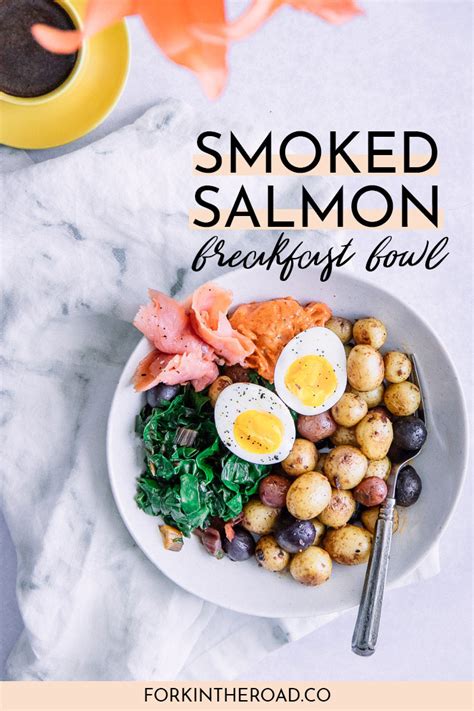 This refreshing breakfast salad can make a pleasant change as the hot smoke cooks the ﬁ sh while imparting a lovely smoked ﬂ avour to it. Smoked Salmon Breakfast Bowl | Fork in the Road