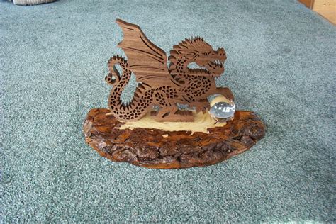 Dragon Made With Scroll Saw