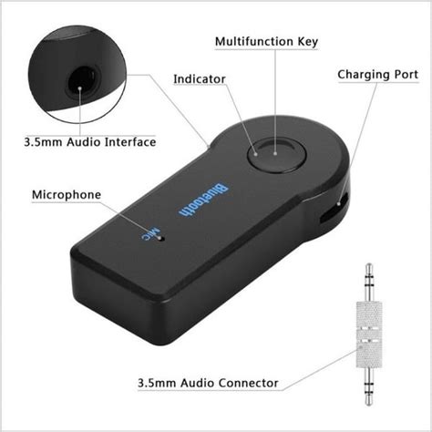 Jual Bluetooth Dongle Music Audio Receiver Wireless Di Lapak Nur Shopp
