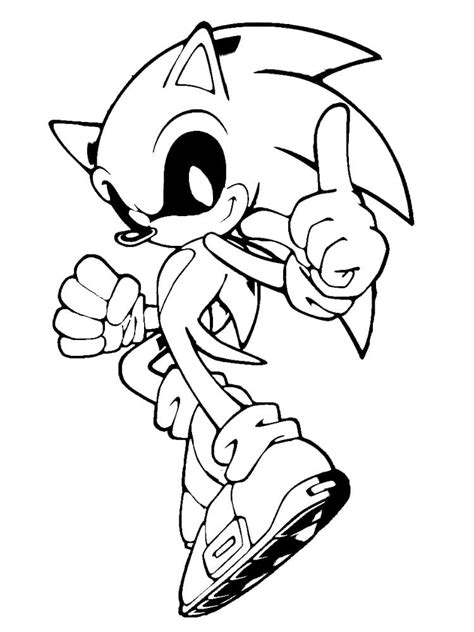 Desenhos De Sonic Exe Para Colorir Pintar E Imprimir Colorironline