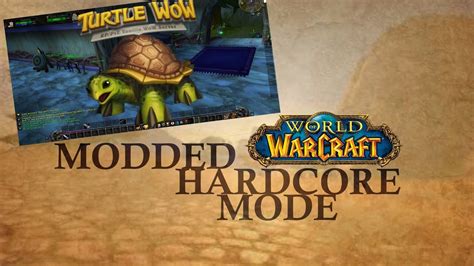 Turtle WoW Hardcore Mode Is Really Neat YouTube